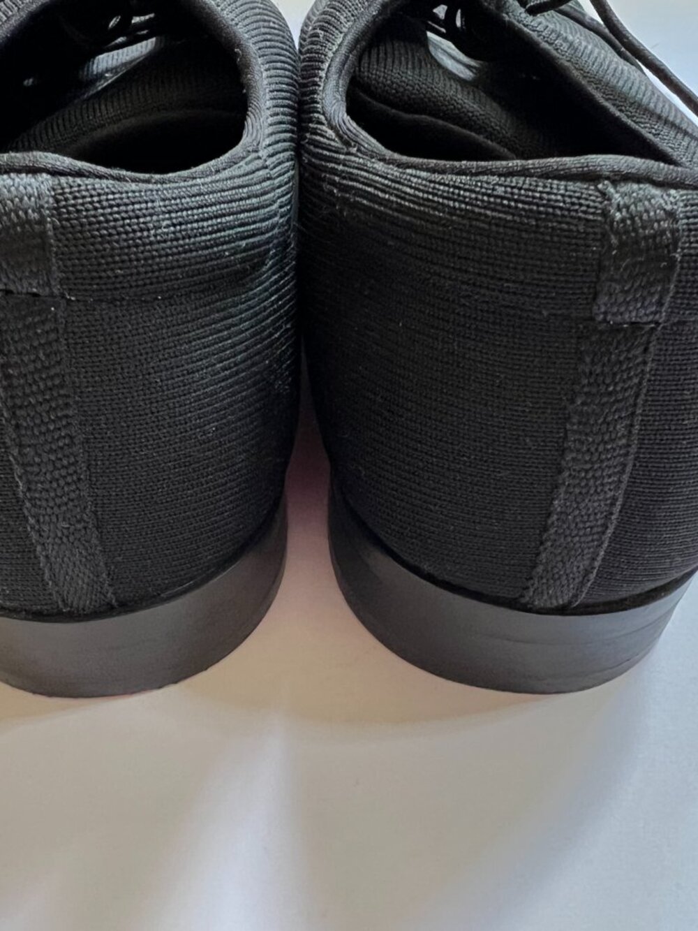 Men's Black Mark Nason Knit Oxfords Shoes M 11 - Picture 6 of 6